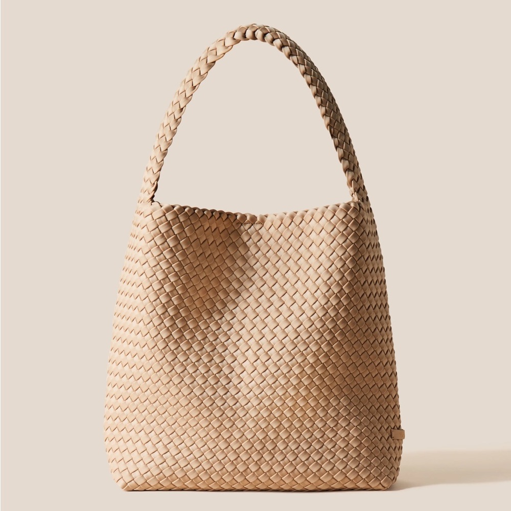 Naghedi Nomad Medium Hobo in color cashmere